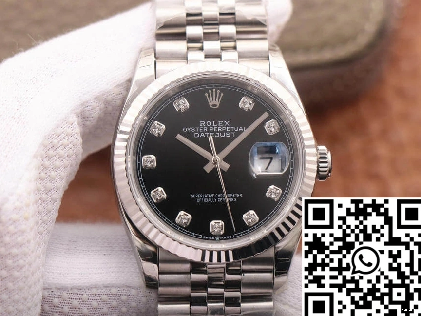 Diamond-set M126234-0027 Datejust Rolex Factory Dial EW 0510